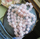 Rose Quartz Natural Gemstone Beaded Necklace