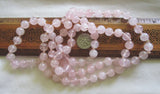 Rose Quartz Natural Gemstone Beaded Necklace
