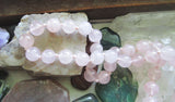 Rose Quartz Natural Gemstone Beaded Necklace