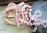 Rose Quartz Natural Gemstone Beaded Necklace