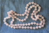 Rose Quartz Natural Gemstone Beaded Necklace
