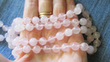 Rose Quartz Natural Gemstone Beaded Necklace
