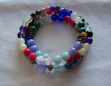 Mala Beaded Gemstone Chakra Bracelet