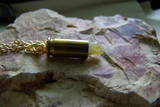 Natural Raw Opal Gemstone Bullet Jewelry Pendant