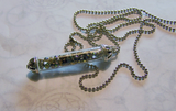 Deconstructed Watch Works Treasure Tube Steampunk Necklace